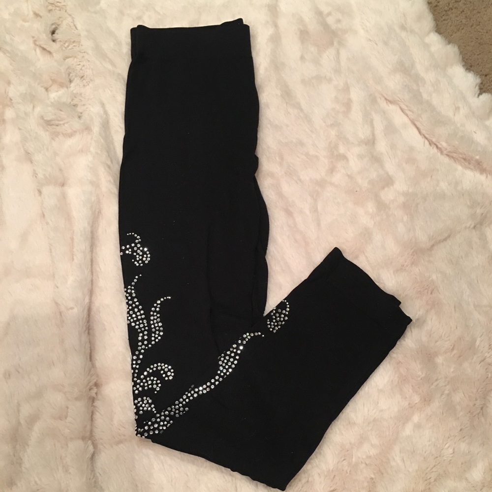 Rhinestone tights